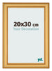 Photo Frame 20x30cm Gold Matte MDF Lazio Front Size | Yourdecoration.com