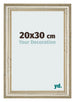 Photo Frame 20x30cm Metallic Gloss MDF Lazio Front Size | Yourdecoration.com