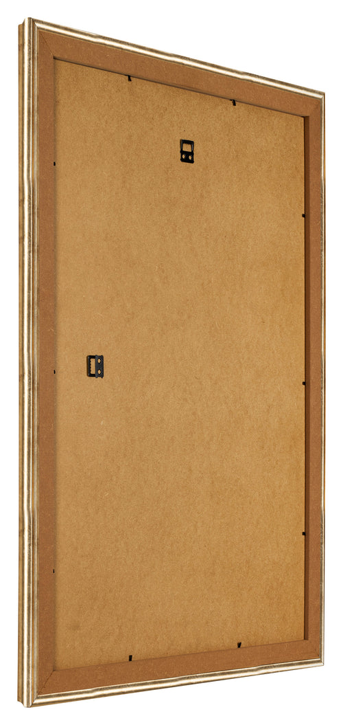 Photo Frame 21x29 7cm A4 Gold Antique MDF Lazio Back Oblique | Yourdecoration.com