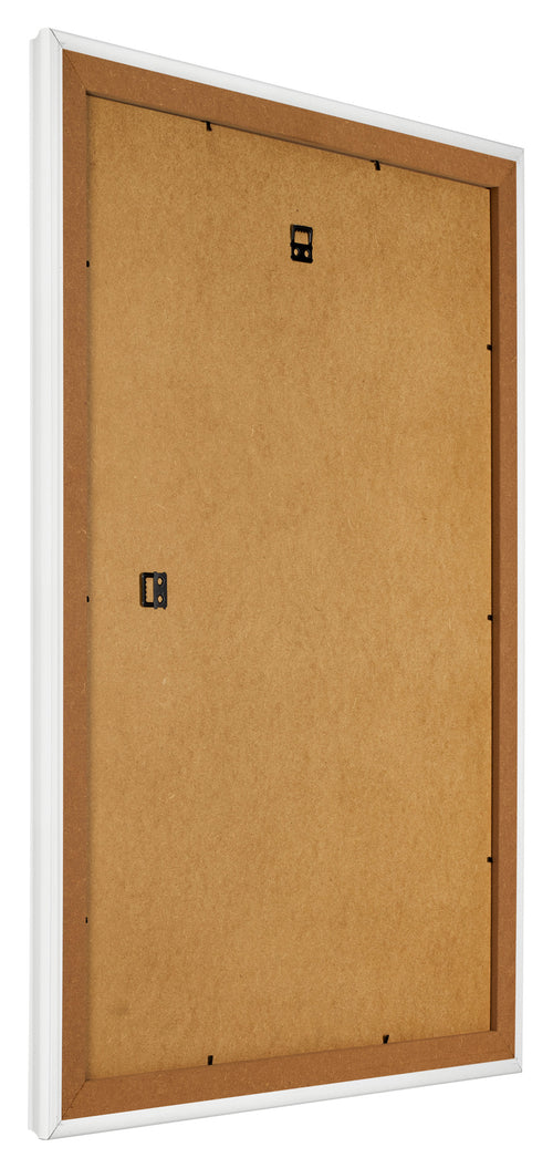 Photo Frame 21x29 7cm A4 White Swept MDF Lazio Back Oblique | Yourdecoration.com