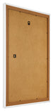 Photo Frame 21x29 7cm A4 White Swept MDF Lazio Back Oblique | Yourdecoration.com