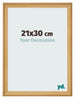 Photo Frame 21x30cm Pine Woodgrain MDF Lazio Front Size | Yourdecoration.com