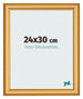 Photo Frame 24x30cm Gold Matte MDF Lazio Front Size | Yourdecoration.com