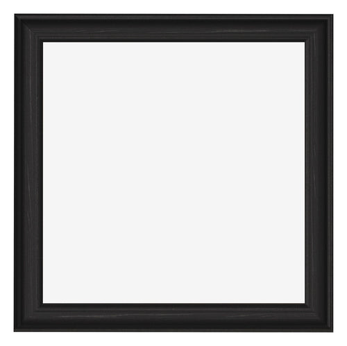 Photo Frame 25x25cm Black Woodgrain MDF Lazio Front | Yourdecoration.com