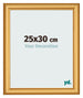 Photo Frame 25x30cm Gold Matte MDF Lazio Front Size | Yourdecoration.com