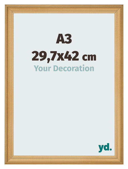 Photo Frame 29 7x42cm A3 Pine Woodgrain MDF Lazio Front Size | Yourdecoration.com