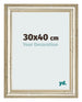 Photo Frame 30x40cm Metallic Gloss MDF Lazio Front Size | Yourdecoration.com