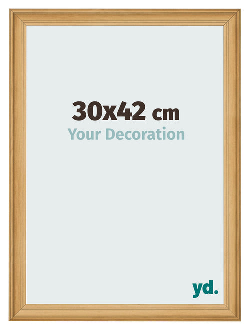 Photo Frame 30x42cm Pine Woodgrain MDF Lazio Front Size | Yourdecoration.com