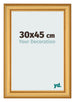 Photo Frame 30x45cm Gold Matte MDF Lazio Front Size | Yourdecoration.com