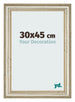 Photo Frame 30x45cm Metallic Gloss MDF Lazio Front Size | Yourdecoration.com