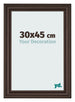 Photo Frame 30x45cm Oak Dark MDF Lazio Front Size | Yourdecoration.com