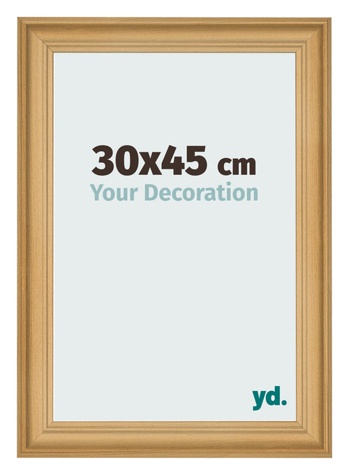 Photo Frame 30x45cm Pine Woodgrain MDF Lazio Front Size | Yourdecoration.com