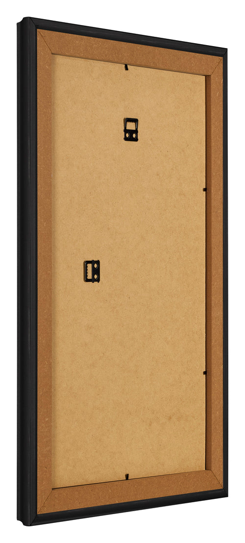 Photo Frame 30x50cm Black Woodgrain MDF Lazio Back Oblique | Yourdecoration.com