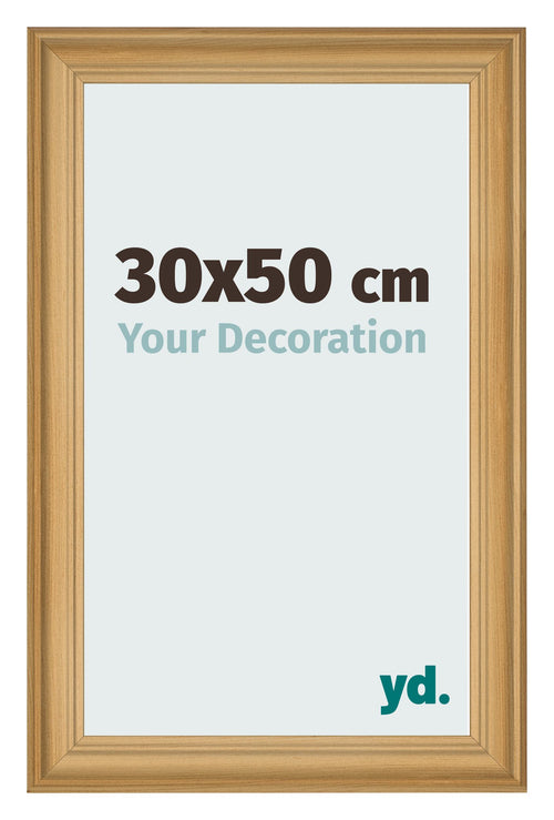 Photo Frame 30x50cm Pine Woodgrain MDF Lazio Front Size | Yourdecoration.com