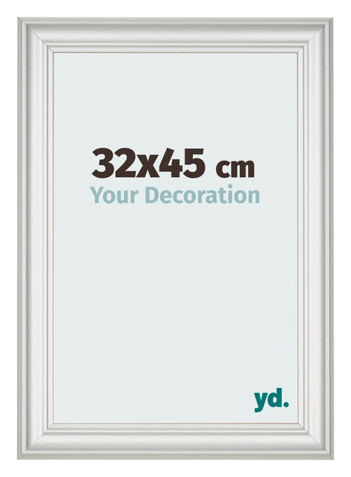Photo Frame 32x45cm White Swept MDF Lazio Front Size | Yourdecoration.com