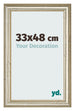 Photo Frame 33x48cm Metallic Gloss MDF Lazio Front Size | Yourdecoration.com
