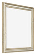 Photo Frame 35x35cm Metallic Gloss MDF Lazio Front Oblique | Yourdecoration.com