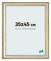 Photo Frame 35x45cm Metallic Gloss MDF Lazio Front Size | Yourdecoration.com