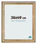 Photo Frame 36x49cm Gold Antique MDF Lazio Front Size | Yourdecoration.com