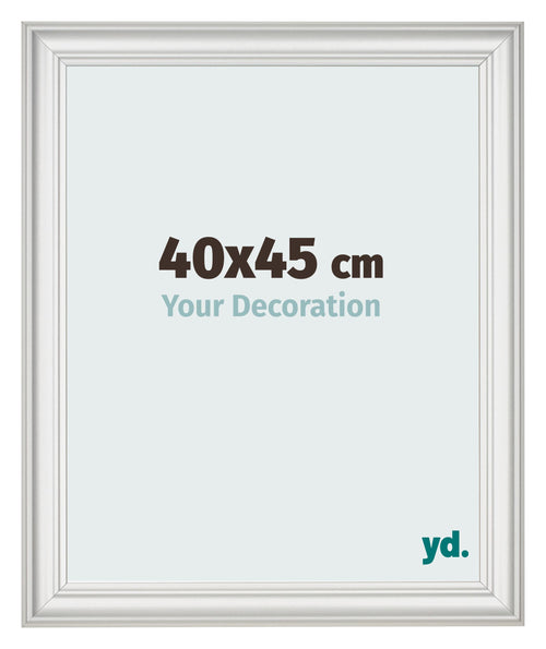 Photo Frame 40x45cm White Swept MDF Lazio Front Size | Yourdecoration.com