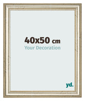 Photo Frame 40x50cm Metallic Gloss MDF Lazio Front Size | Yourdecoration.com