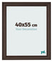 Photo Frame 40x55cm Oak Dark MDF Lazio Front Size | Yourdecoration.com