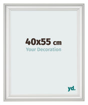 Photo Frame 40x55cm White Swept MDF Lazio Front Size | Yourdecoration.com