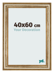 Photo Frame 40x60cm Gold Antique MDF Lazio Front Size | Yourdecoration.com