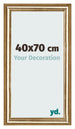 Photo Frame 40x70cm Gold Antique MDF Lazio Front Size | Yourdecoration.com