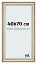 Photo Frame 40x70cm Metallic Gloss MDF Lazio Front Size | Yourdecoration.com