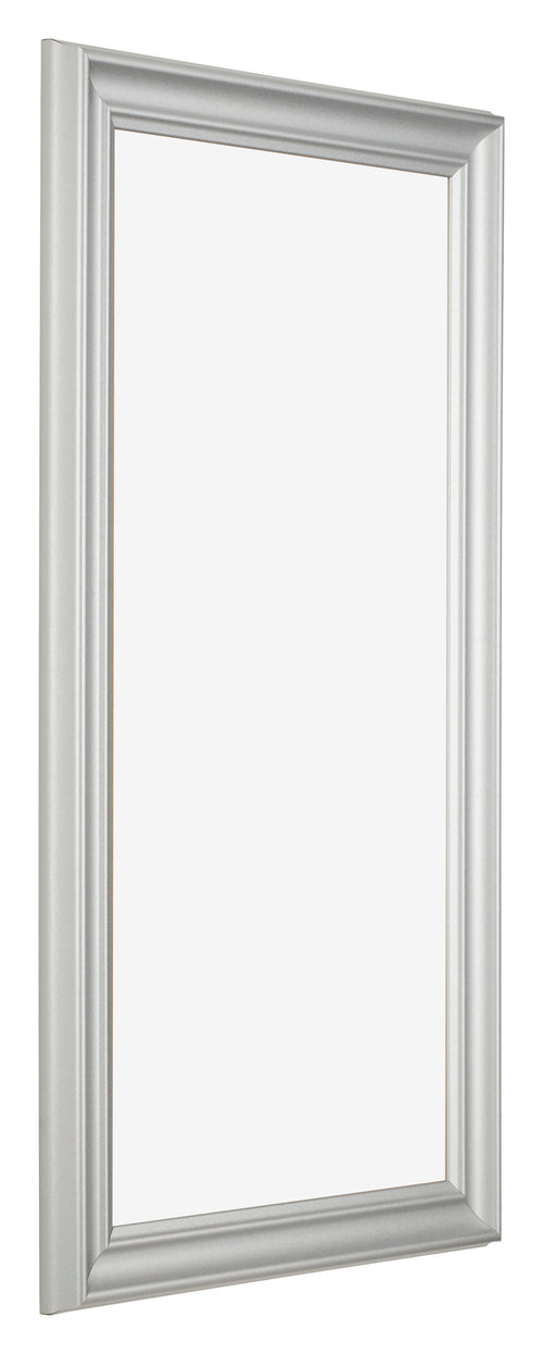 Photo Frame 40x70cm Silver Matte MDF Lazio Front Oblique | Yourdecoration.com