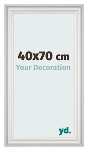 Photo Frame 40x70cm White Swept MDF Lazio Front Size | Yourdecoration.com