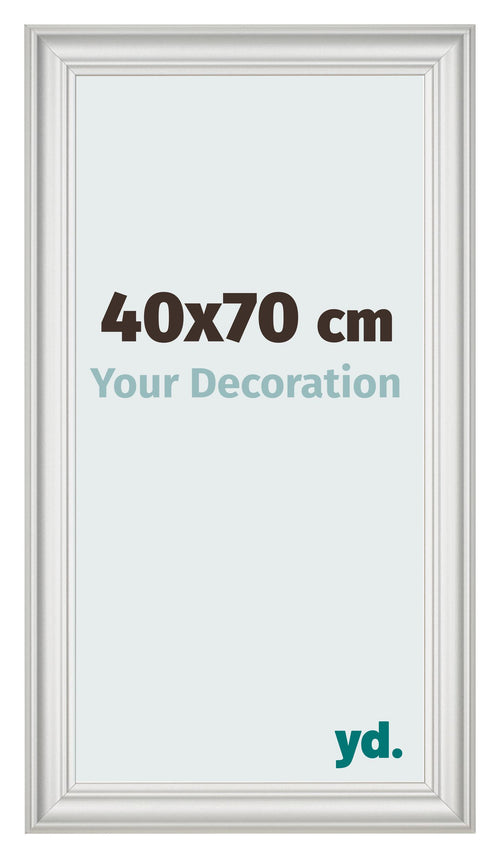 Photo Frame 40x70cm White Swept MDF Lazio Front Size | Yourdecoration.com