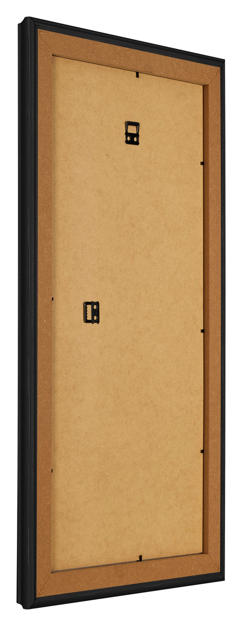 Photo Frame 40x80cm Black Woodgrain MDF Lazio Back Oblique | Yourdecoration.com