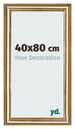 Photo Frame 40x80cm Gold Antique MDF Lazio Front Size | Yourdecoration.com