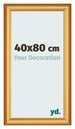Photo Frame 40x80cm Gold Matte MDF Lazio Front Size | Yourdecoration.com