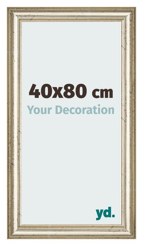 Photo Frame 40x80cm Metallic Gloss MDF Lazio Front Size | Yourdecoration.com