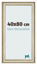 Photo Frame 40x80cm Metallic Gloss MDF Lazio Front Size | Yourdecoration.com