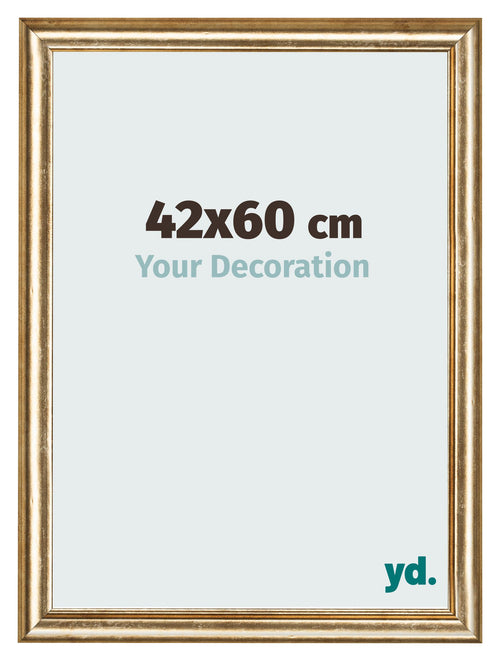 Photo Frame 42x60cm Gold Antique MDF Lazio Front Size | Yourdecoration.com
