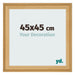 Photo Frame 45x45cm Pine Woodgrain MDF Lazio Front Size | Yourdecoration.com