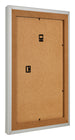 Photo Frame 45x60cm Silver Matte MDF Lazio Back Oblique | Yourdecoration.com