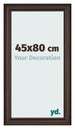 Photo Frame 45x80cm Oak Dark MDF Lazio Front Size | Yourdecoration.com