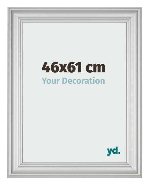 Photo Frame 46x61cm Silver Matte MDF Lazio Front Size | Yourdecoration.com