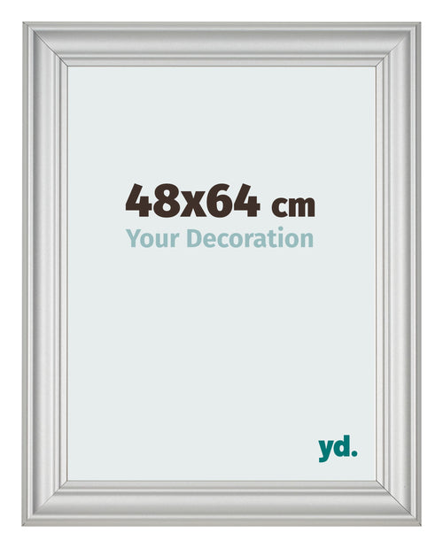 Photo Frame 48x64cm Silver Matte MDF Lazio Front Size | Yourdecoration.com