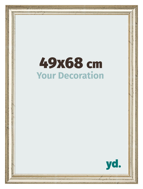 Photo Frame 49x68cm Metallic Gloss MDF Lazio Front Size | Yourdecoration.com