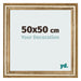 Photo Frame 50x50cm Gold Antique MDF Lazio Front Size | Yourdecoration.com