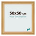 Photo Frame 50x50cm Pine Woodgrain MDF Lazio Front Size | Yourdecoration.com