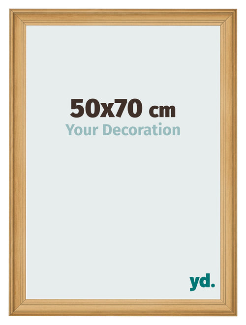 Photo Frame 50x70cm Pine Woodgrain MDF Lazio Front Size | Yourdecoration.com