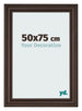Photo Frame 50x75cm Oak Dark MDF Lazio Front Size | Yourdecoration.com