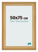 Photo Frame 50x75cm Pine Woodgrain MDF Lazio Front Size | Yourdecoration.com